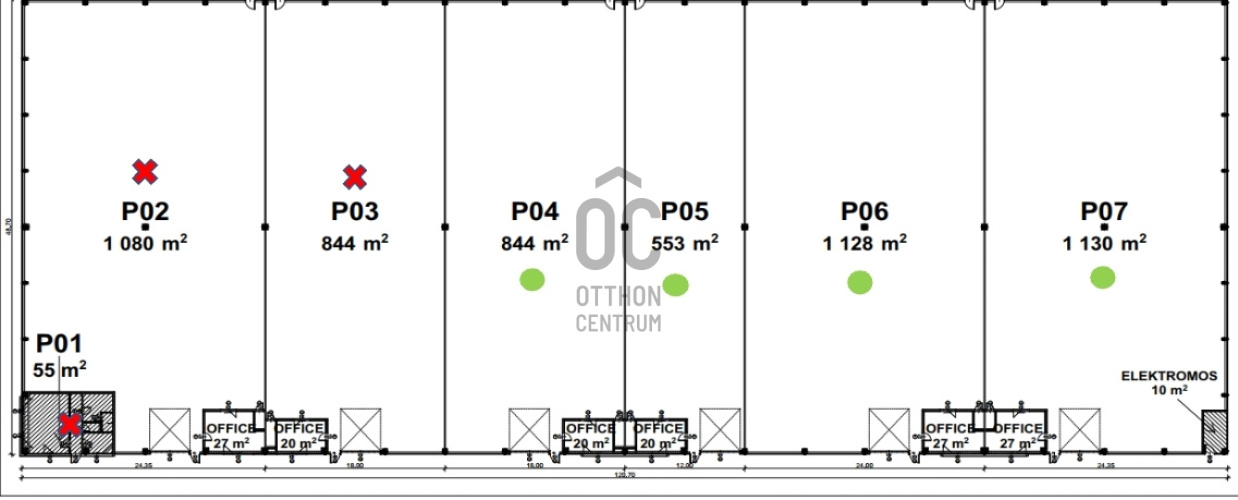 1130m² · Üzlethelyiség · € 1.850.432