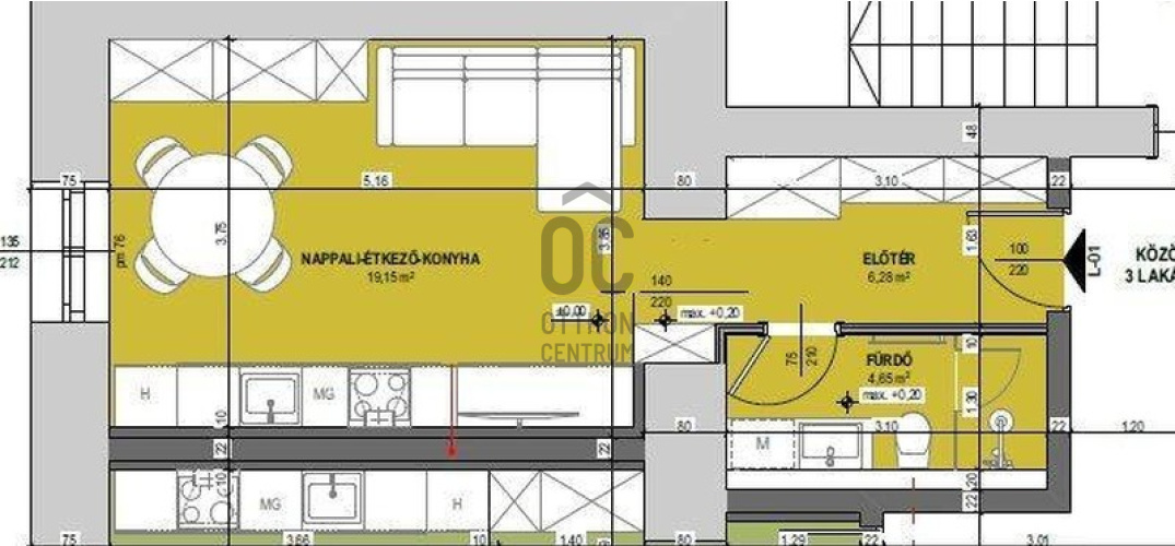 1 bed · 33m² · Lakás · 54.000.000 Ft