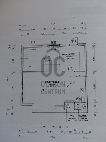 54m² · Üzlethelyiség · 54.000.000 Ft