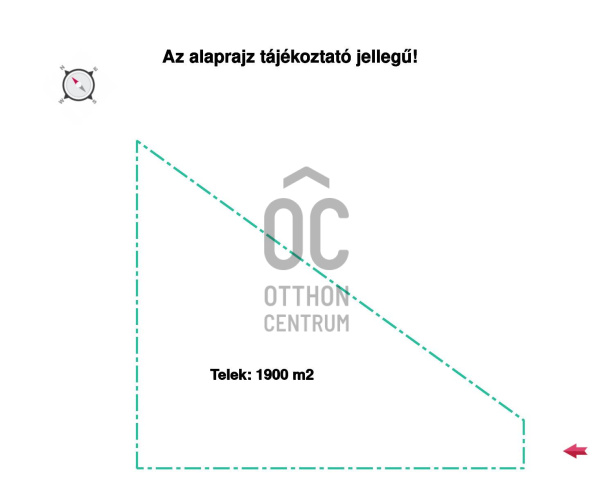 1900m² · Telek · 9.999.000 Ft